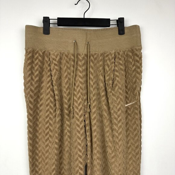 Nike Women's Sportswear Everyday Modern High-waisted Jogger Pant Tan Brown Large - Picture 3 of 10